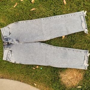 Hollister vintage high rise straight jeans